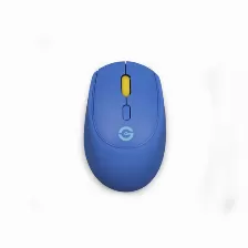 Mouse Getttech Gac-24406b óptico, 2 Botones, 1600 Dpi, Rf Inalámbrico, Azul