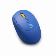 Mouse Getttech Gac-24406b óptico, 2 Botones, 1600 Dpi, Rf Inalámbrico, Azul