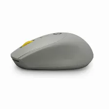 Mouse Getttech Gac-24407g óptico, 2 Botones, 1600 Dpi, Rf Inalámbrico, Gris, Amarillo