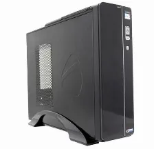 Gabinete Acteck Bern Ultra Slim, Mini-tower, Mini-atx, Fuente 500 Watts, Lector De Tarjetas, Negro