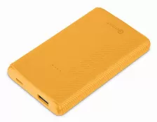 Power Bank Getttech Gbn-e5kcs-01 5000 Mah, Universal, Usb, Amarillo