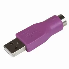 Adaptador Startech Conversor Ps/2 Minidin A Usb Para Teclado - Ps/2 Hembra - Usb A Macho, (gc46mfkey)
