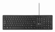 Teclado Getttech Ggk-esmwr-01 Alámbrico, Usb, Negro