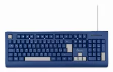 Teclado Getttech Ggk-esmwr-02-bl Alámbrico, Usb, Azul