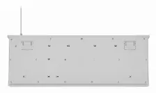 Teclado Getttech Ggk-esmwr-02-wh Alámbrico, Usb, Blanco