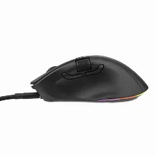 Mouse Getttech Ggm-rgbtr-01 óptico, 7 Botones, 6400 Dpi, Rf Wireless + Bluetooth + Usb Type-a, 10 M, Negro