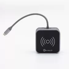 Hub Tipo C Wireless Getttech, Hdmi, Rj45, Sd, Tf, Usb, 3.5mm, (ghw-6940)