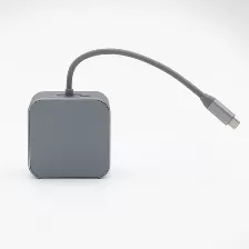 Hub Tipo C Wireless Getttech, Hdmi, Rj45, Sd, Tf, Usb, 3.5mm, (ghw-6940)