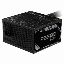Fuente De Poder Gigabyte Gp-p650g Pg5 80 Plus Gold Atx, 24-pin Atx, 12vhpwr, 120mm, 650w