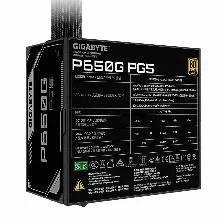 Fuente De Poder Gigabyte Gp-p650g Pg5 80 Plus Gold Atx, 24-pin Atx, 12vhpwr, 120mm, 650w