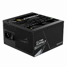 Fuente De Poder Gigabyte Ud1000gm 1000 W, 8x Conectores Sata, 3xconectores Molex, 80 Plus Gold, 20+4 Pin, Full Modular