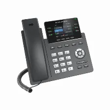 Teléfono Ip Grandstream Networks Grp2613 Terminal Con Conexión Por Cable, Poe, 4 Líneas, Negro