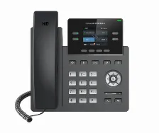 Telefono Ip Grandstream Grp2612/ 2 Cuentas Sip 4 Lineaspantalla A Color 2 Puertos 10/100/100 16 Teclas Blf Incluye Eliminador De Corriente No Poe