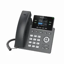 Telefono Ip Grandstream Grp2612/ 2 Cuentas Sip 4 Lineaspantalla A Color 2 Puertos 10/100/100 16 Teclas Blf Incluye Eliminador De Corriente No Poe