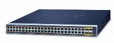 Switch Planet Gs-4210-48p4s Gestionado, L2/l4, Rj-45 48, Gigabit Ethernet (10/100/1000), (poe +) 48, 1u, Azul