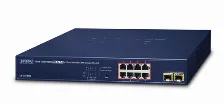 Switch Planet Gs-4210-8p2s Gestionado, Rj-45 8, Gigabit Ethernet (10/100/1000), 8 Poe, 1u, Azul