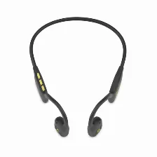 Audífonos Getttech Gue-mssbt-01-yw Intra Auditivo, Inalámbrico, Bluetooth, Negro, Amarillo