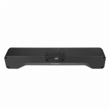 Barra De Sonido Getttech Gus-msrbt-01 Usb, Bt, Inalámbrico Y Alámbrico, Negro