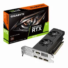 Tarjeta De Video Gigabyte Geforce Rtx 3050 Oc Low Profile 6g, 6gb Gddr6