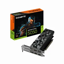 Tarjeta De Video Gigabyte Geforce Rtx 5050 Oc Low Profile, 8 Gb, 128 Bit, Gddr6, Pci Express 5.0, Dp/hdmi