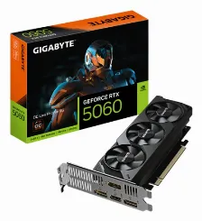 Tarjeta De Video Gigabyte Geforce Rtx 5060 Oc Low Profile 8g , 8gb, 128 Bit, Gddr7, Pci Express 5.0