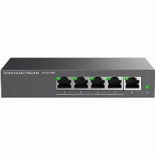 Switch Grandstream Networks Gwn7700p No Administrado, Rj-45 5, Gigabit Ethernet (10/100/1000), Negro