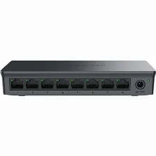 Switch Grandstream Networks Gwn7701 No Administrado, Rj-45 8, Gigabit Ethernet (10/100/1000), Negro