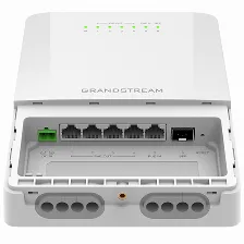 Switch Grandstream Networks Gwn7710r Gestionado, L2, Rj-45 5, Gigabit Ethernet (10/100/1000), (poe +) 4, Blanco
