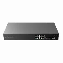 Switch Grandstream Networks Gwn7801p Gestionado, L2+, Rj-45 8, Gigabit Ethernet (10/100/1000), Negro