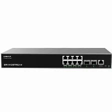Switch Grandstream Gwn7811p/ Switch Capa 3 Poe+ Administrable / 8 Puertos 10/100/1000 Mbps + 2 Puertos Sfp+ De 10 Gigabits / Hasta 120w / Compatible Con Gwn Cloud.