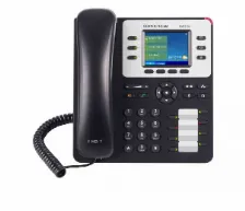 Teléfono Ip Grandstream Networks Gxp-2130 Terminal Con Conexión Por Cable, Poe, 3 Líneas, Negro