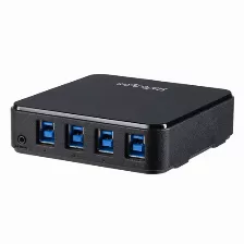 Switch Conmutador Usb 3.0 4x4 Para Compartir Dispositivos Perifericos - Startech.com Mod. Hbs304a24a