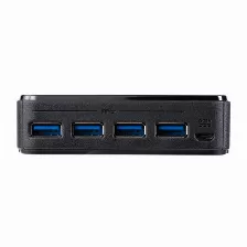 Switch Conmutador Usb 3.0 4x4 Para Compartir Dispositivos Perifericos - Startech.com Mod. Hbs304a24a