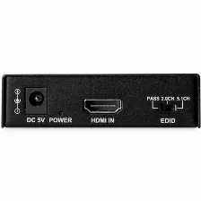 Convertidor Startech.com 4096 X 2160, Hdmi, 5.1 Canales, Negro