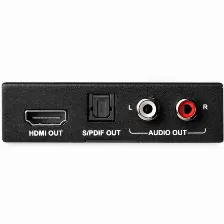 Convertidor Startech.com 4096 X 2160, Hdmi, 5.1 Canales, Negro