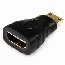 Adaptador Startech Hdmi A Mini Hdmi, Hembra A Macho, (hdacfm)