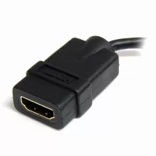 Cable Startech De 12cm Adaptador Hdmi De Alta Velocidad - Hdmi Hembra A Micro Hdmi Macho (hdadfm5in)