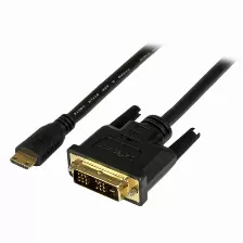 Adaptador Vídeo Startech.com Mini-hdmi A Dvi-d, 1 M, Negro
