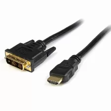 Adaptador Vídeo Startech.com Hddvimm3m Hdmi A Dvi-d, 3 M, Negro