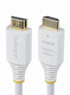 Cable Hdmi Startech.com V. 2.0, Canal Ethernet, 3 M, 18 Gbit/s, 1080p, 1440p, 2160p, Blanco