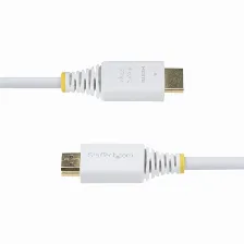 Cable Hdmi Startech.com V. 2.0, Canal Ethernet, 3 M, 18 Gbit/s, 1080p, 1440p, 2160p, Blanco