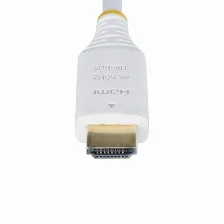 Cable Hdmi Startech.com V. 2.0, Canal Ethernet, 3 M, 18 Gbit/s, 1080p, 1440p, 2160p, Blanco