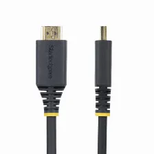 Cable Hdmi Startech.com Hdmi2-cable-4k60-1m V. 2.0, Canal Ethernet, 1 M, 18 Gbit/s, Negro