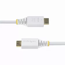 Cable Hdmi Startech.com Hdmi2-cable-4k60-6fw V. 2.0, Canal Ethernet, 1.8 M, 18 Gbit/s, 1080p, 1440p, 2160p, Blanco
