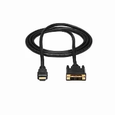 Cable Adaptador Startech Conversor Hdmi A Dvi-d De 1,8m Negro (hdmidvimm6)