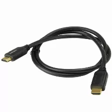 Cable Hdmi Startech.com V. 2.0, Canal Ethernet, 1 M, Negro
