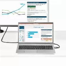 Cable Hdmi Startech.com V. 2.1, 0.5 M, 48 Gbit/s, Negro, Gris