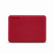 Disco Duro Externo Toshiba Canvio Advance 1 Tb, Micro-usb B 3.2 Gen 1 (3.1 Gen 1), Rojo