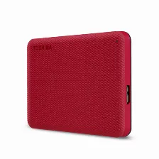 Disco Duro Externo Toshiba Canvio Advance 1 Tb, Micro-usb B 3.2 Gen 1 (3.1 Gen 1), Rojo