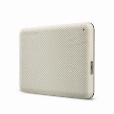 Disco Duro Externo Toshiba Canvio Advance, 2.5 Pulg, 1 Tb, Micro-usb B 3.2, Para Mac/pc, Blanco